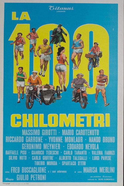 La cento chilometri 1959 official movie poster