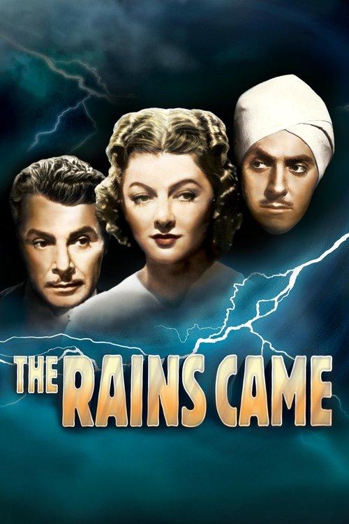 The Rains Came 1939 official movie poster