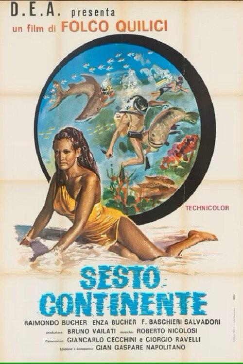 The Sixth Continent 1954 official movie poster