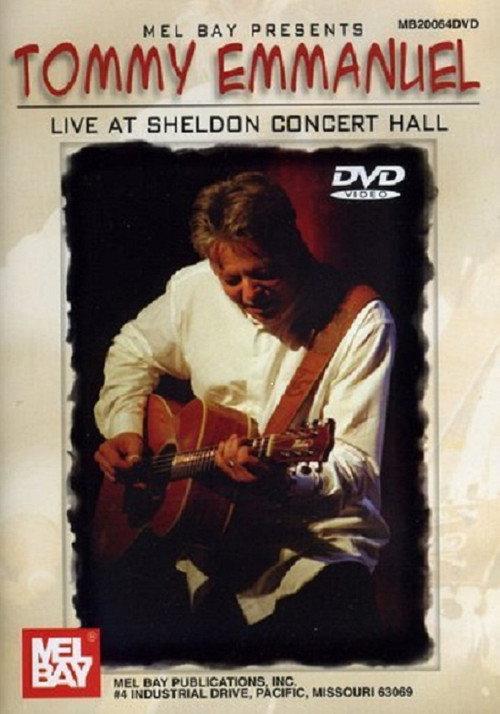 Tommy Emmanuel Live at Sheldon Concert Hall 2002 official movie poster