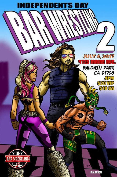 Bar Wrestling 2: Independents Day 2017 official movie poster