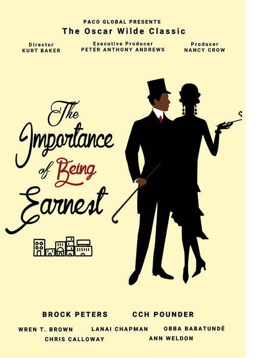 The Importance of Being Earnest 1992 official movie poster