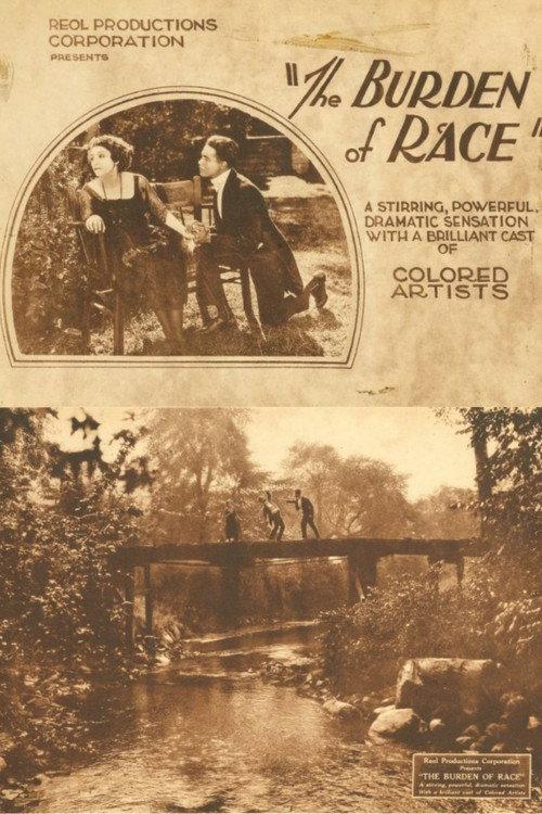 The Burden of Race 1921 official movie poster