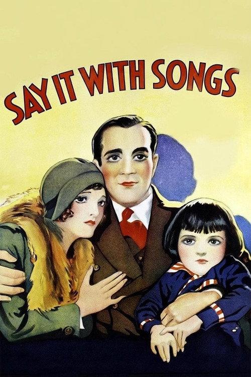 Say It with Songs 1929 official movie poster