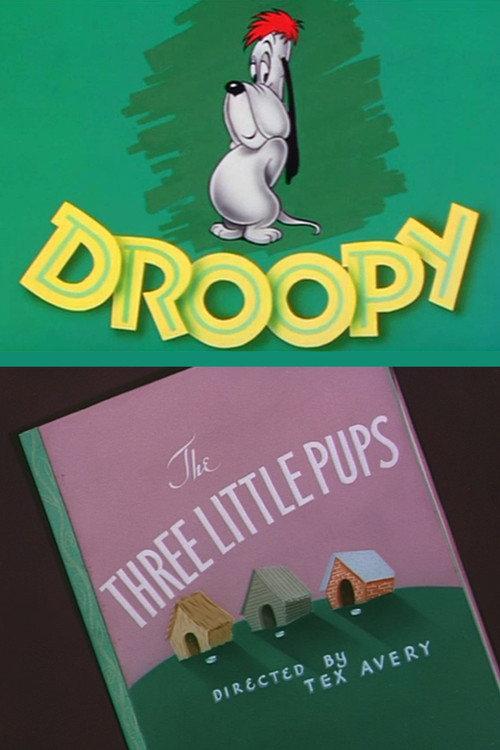 The Three Little Pups 1953 official movie poster