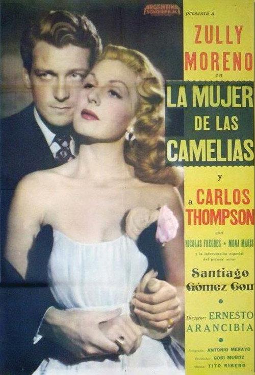 The Lady of the Camelias 1953 official movie poster
