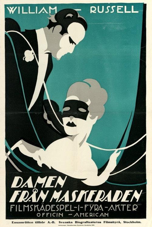 The Masked Heart 1917 official movie poster