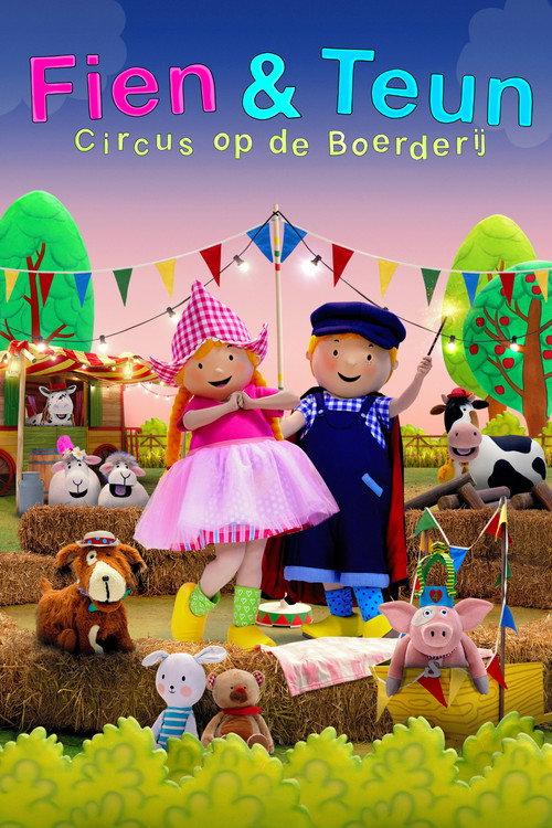 Fien & Teun: Circus op de boerderij 2024 official movie poster