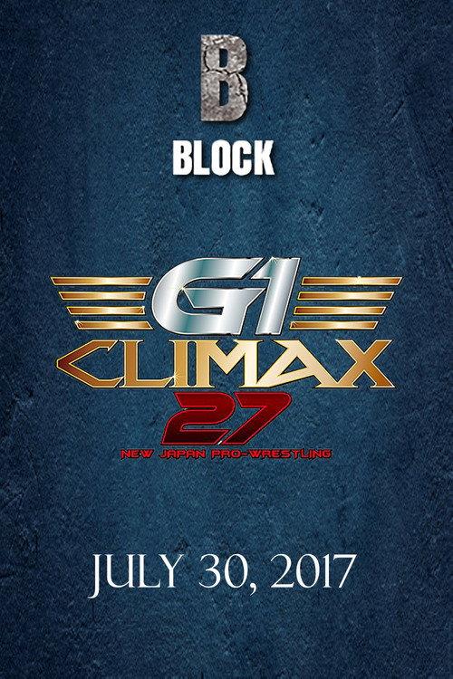 NJPW G1 Climax 27: Day 10 2017 official movie poster