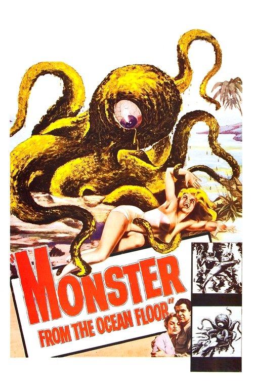 Monster from the Ocean Floor 1954 official movie poster