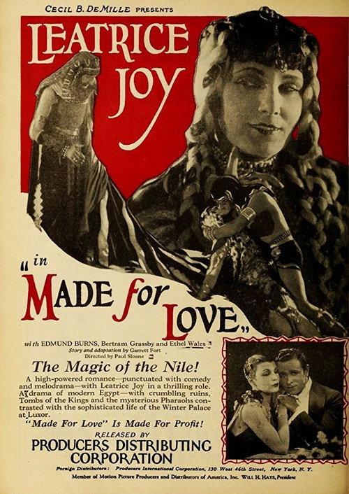 Made for Love 1926 official movie poster