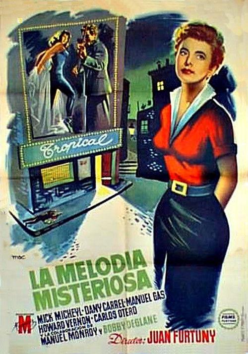 The Mysterious Melody AKA Ce soir les souris dansent 1956 official movie poster