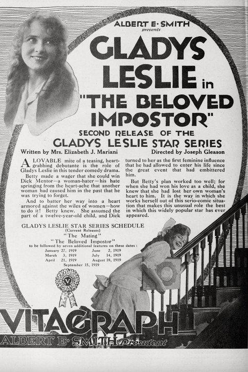 The Beloved Impostor 1918 official movie poster