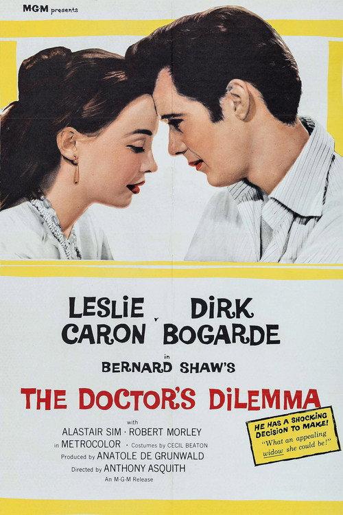 The Doctor's Dilemma 1959 official movie poster