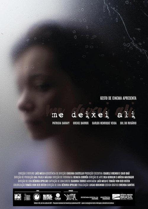 Me Deixei Ali 2020 official movie poster