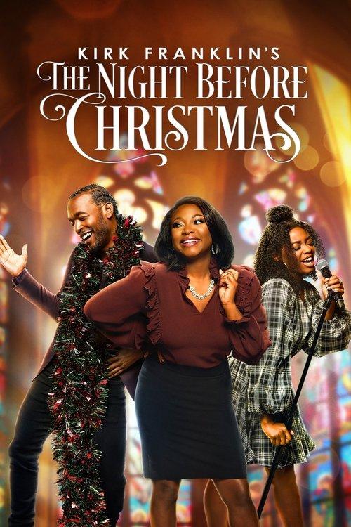 Kirk Franklin's The Night Before Christmas 2022 official movie poster