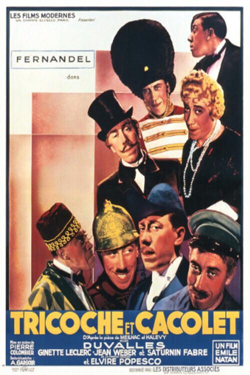 Tricoche and Cacolet 1938 official movie poster
