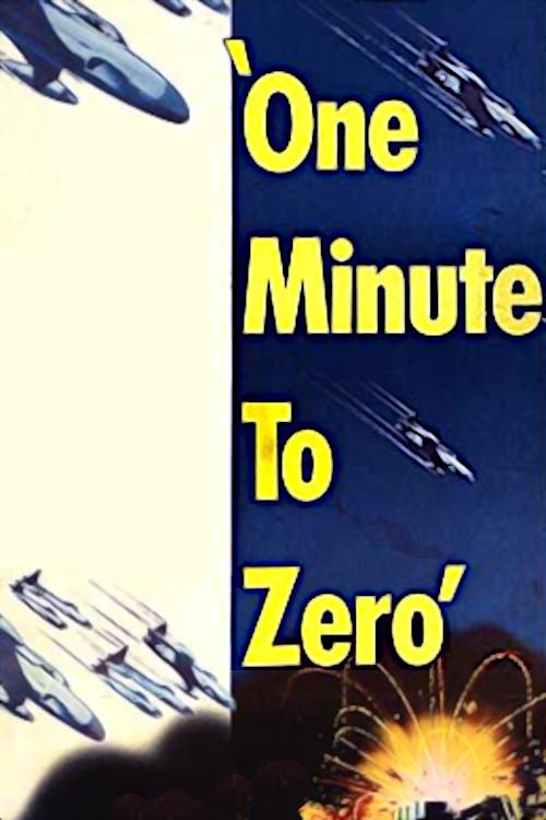 One Minute to Zero 1952 official movie poster