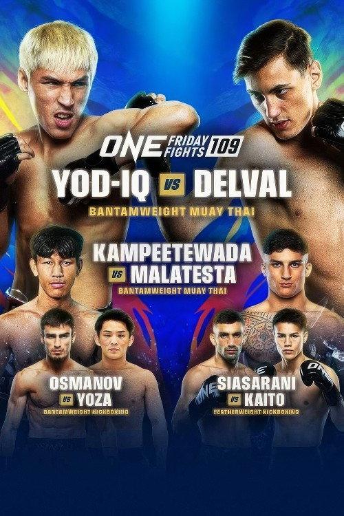ONE Friday Fights 109: Yod-IQ vs. Delval 2025 official movie poster