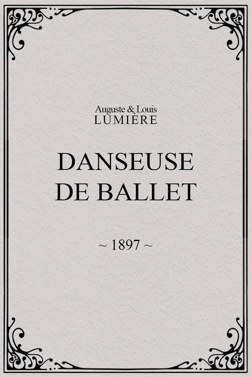Danseuse de ballet 1897 official movie poster