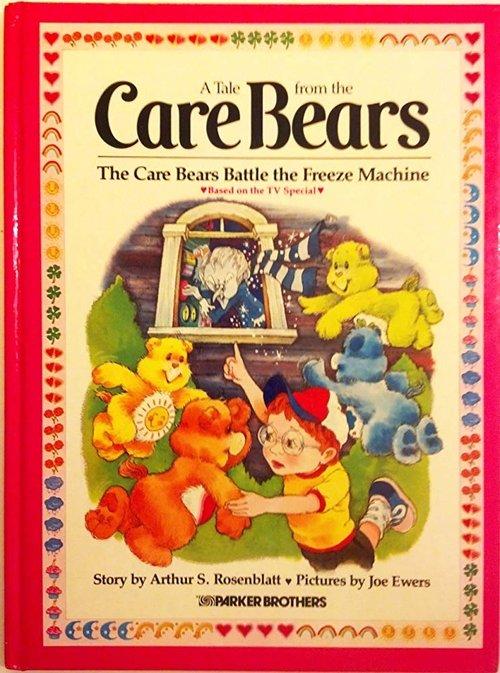 The Care Bears Battle the Freeze Machine 1984 official movie poster