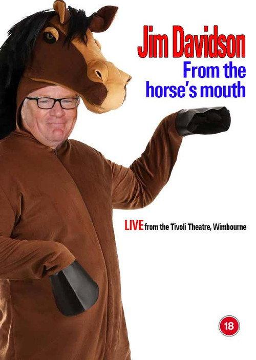Jim Davidson: From The Horses Mouth Live 2022 official movie poster