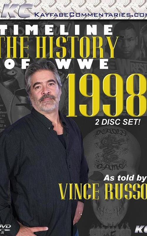Timeline: The History of WWE – 1998 – As Told By Vince Russo 2016 official movie poster