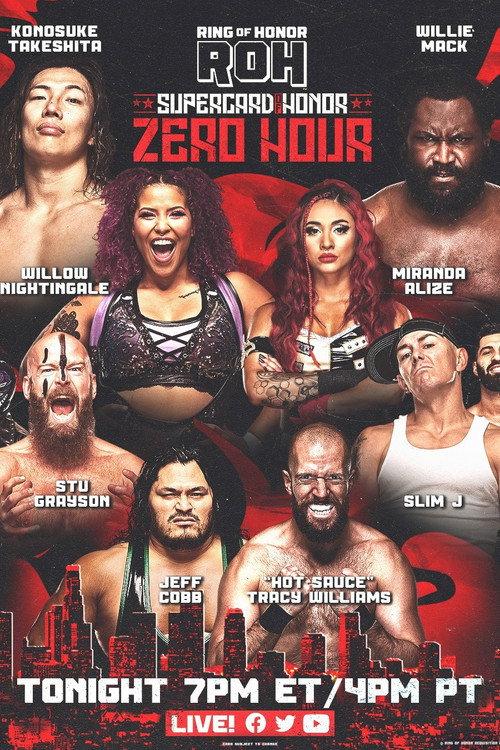 ROH: Supercard of Honor 2023: Zero Hour 2023 official movie poster