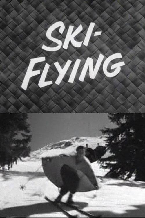 Ski-Flying 1956 official movie poster