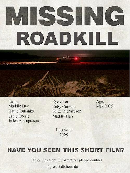 Roadkill 2025 official movie poster