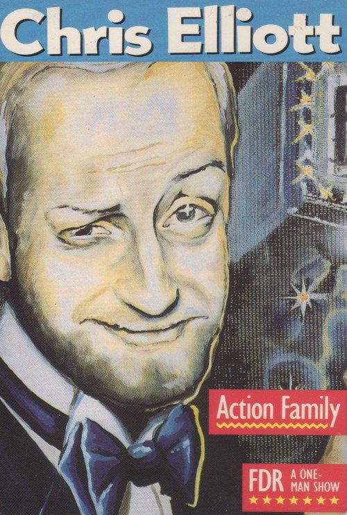 Chris Elliott's FDR -- A One-Man Show 1987 official movie poster