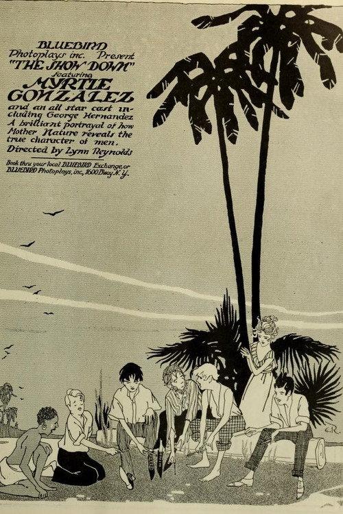 The Show Down 1917 official movie poster