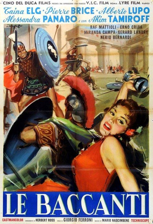 The Bacchantes 1961 official movie poster