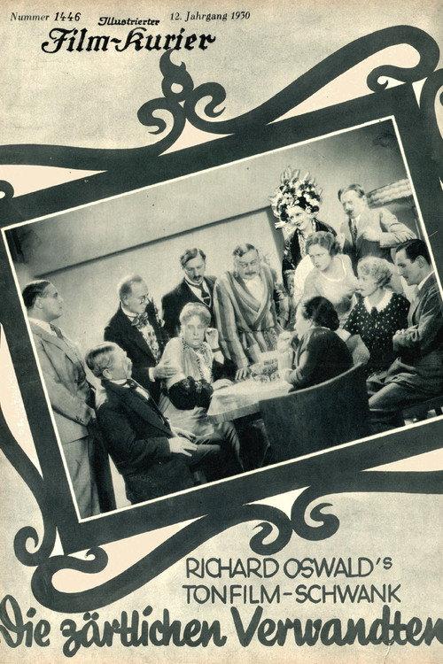 The Tender Relatives 1930 official movie poster