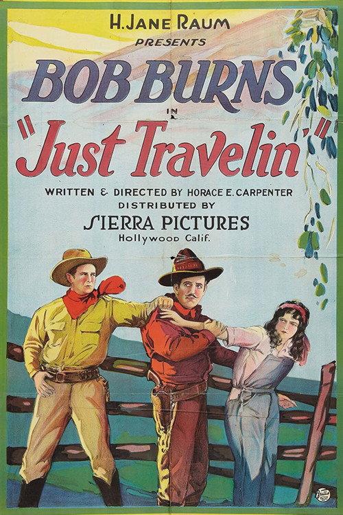 Just Travelin' 1925 official movie poster