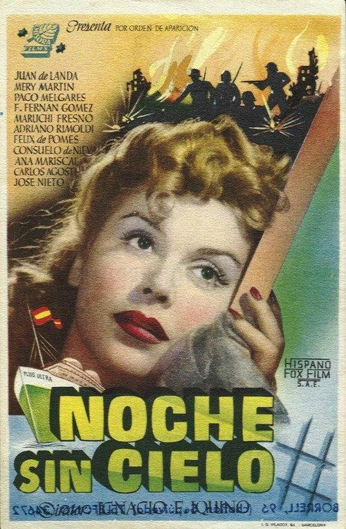 Noche sin cielo 1947 official movie poster