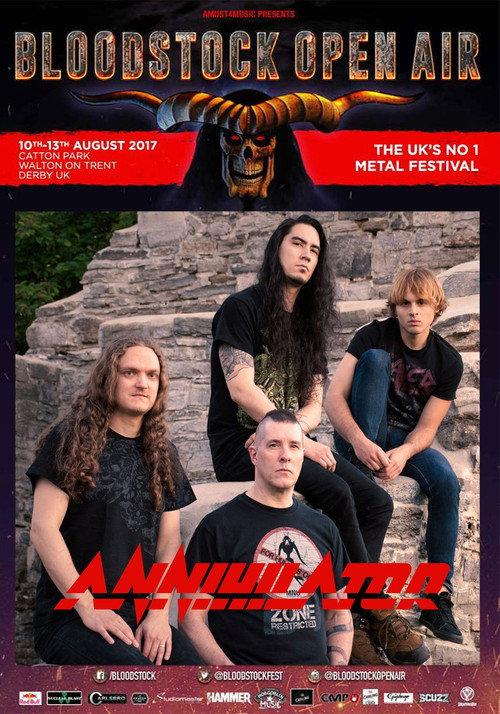 Annihilator: Bloodstock Open Air 2017 2017 official movie poster