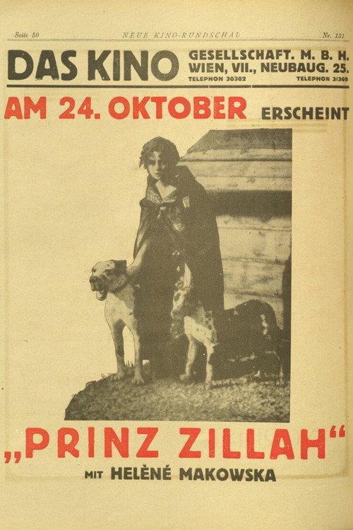Il principe Zilah 1919 official movie poster