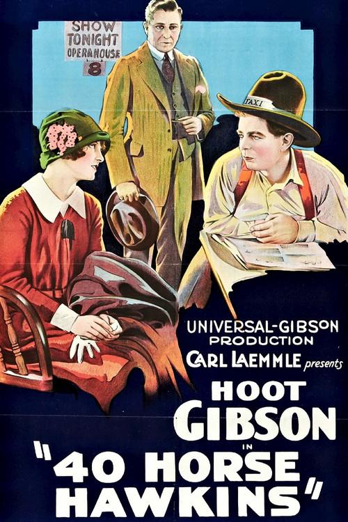 40-Horse Hawkins 1924 official movie poster