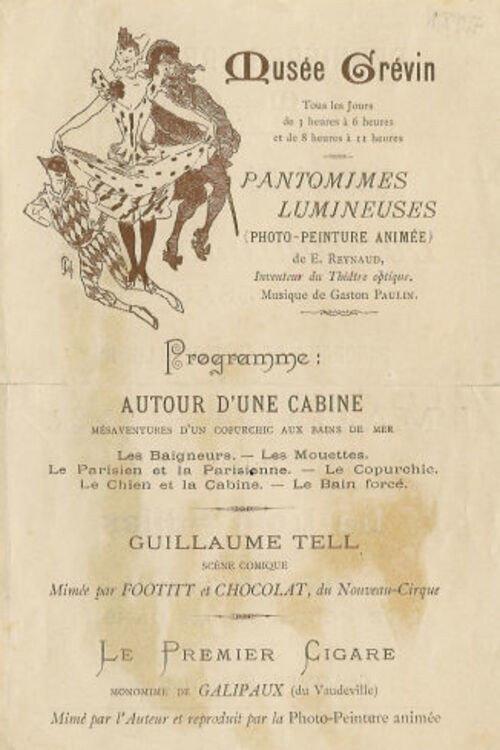 Le premier cigare 1897 official movie poster