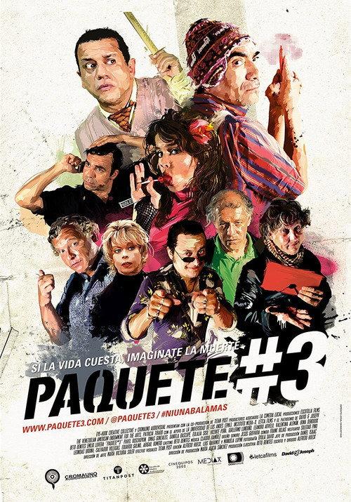 Paquete 3 2015 official movie poster