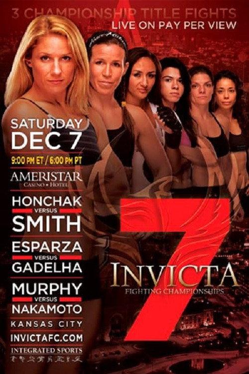 Invicta FC 7: Honchak vs. Smith 2013 official movie poster