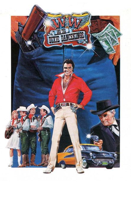W.W. and the Dixie Dancekings 1975 official movie poster