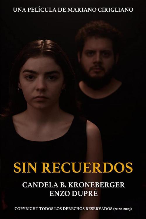 No Memories 2023 official movie poster