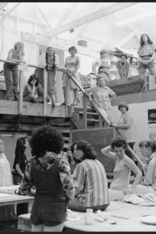 Right Out of History: The Making of Judy Chicago's Dinner Party 1980 official movie poster