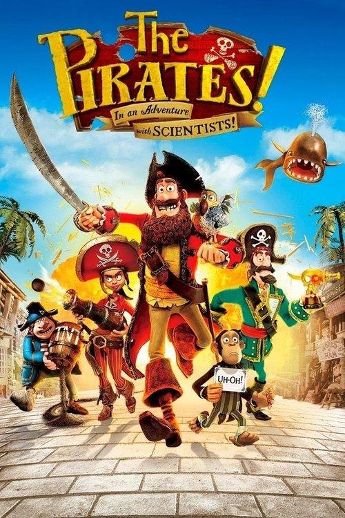 The Pirates! In an Adventure with Scientists! 2012 official movie poster