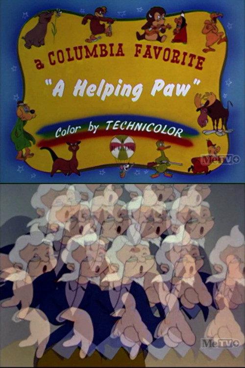 A Helping Paw 1941 official movie poster