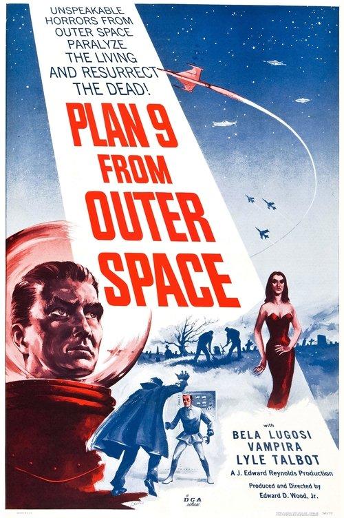 Plan 9 from Outer Space 1957 official movie poster