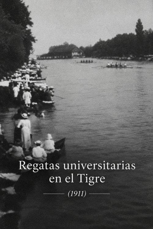 Regatas universitarias en el Tigre 1911 official movie poster