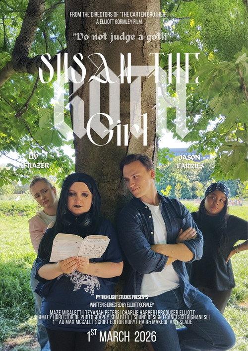 Susan The Goth Girl 2026 official movie poster